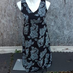 COPY - Croft & Barrow Black/Grey Sleeveless Dress sz 8